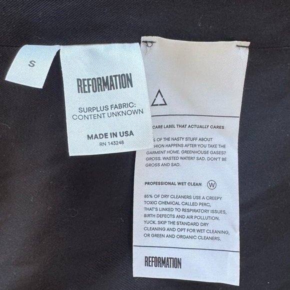 Reformation Faux Fur Coat - small - Picture 7 of 8